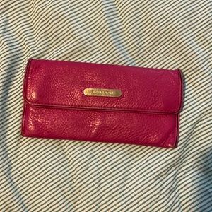 Pink Leather Michael Kors wallet